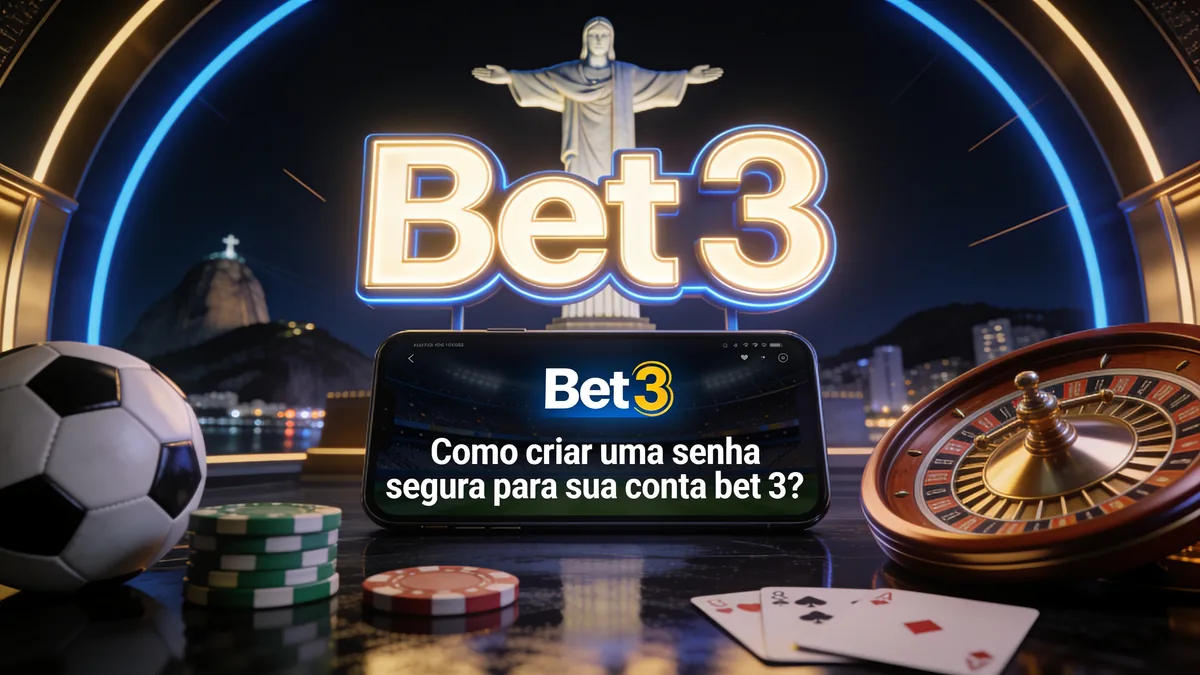 Como criar uma senha segura para sua conta bet 3?: guia de bet 3 para jogadores no Brasil